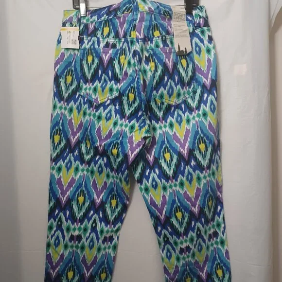 JONES NEW YORK CITY CUFFED CAPRI PANTS - Picture 13 of 15